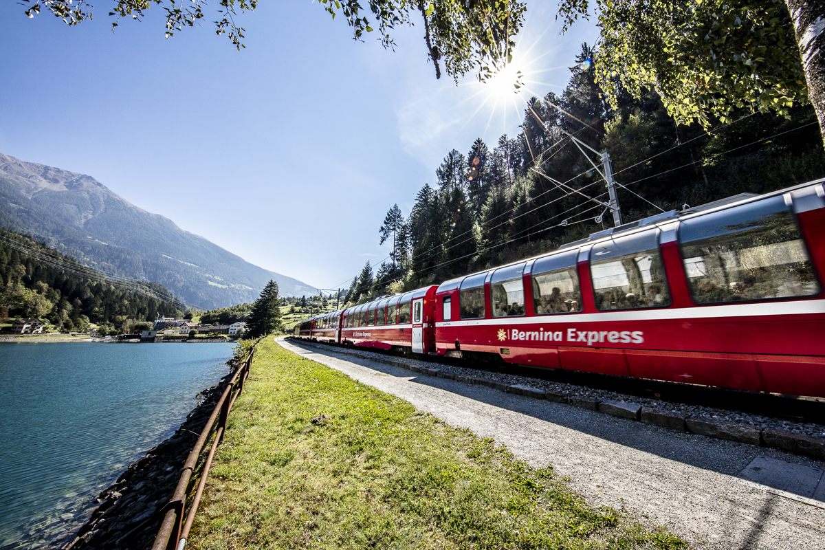 Bernina Express  Švýcarsko vlakem 16